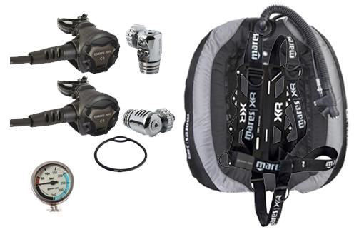 MARES CR25X twin setup