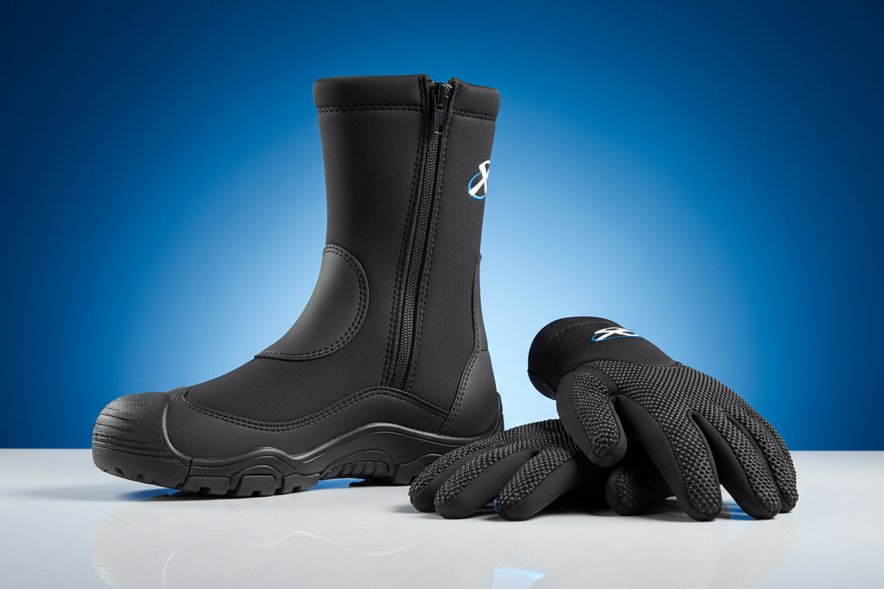 Neoprene Boots and Gloves