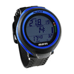 Mares diving watch with digital display on a white background