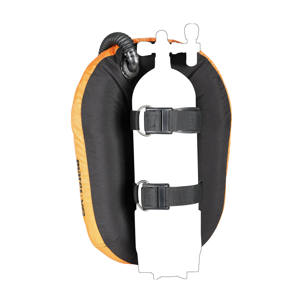 Mares XR High Volume Single Backmount Set | Backplate & Wing