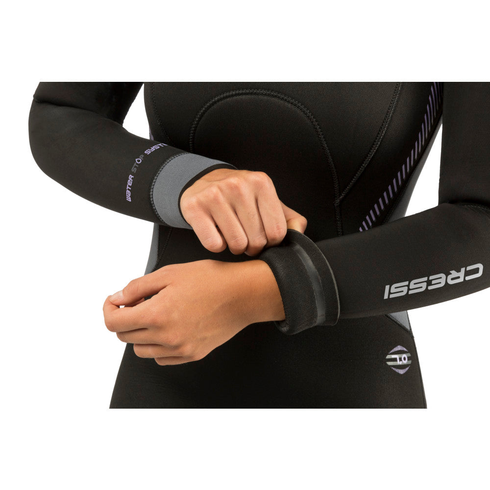wrist seals on cressi Maya wetsuit