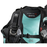 mares magellan travel bcd  shows where the line cutter can be stowed