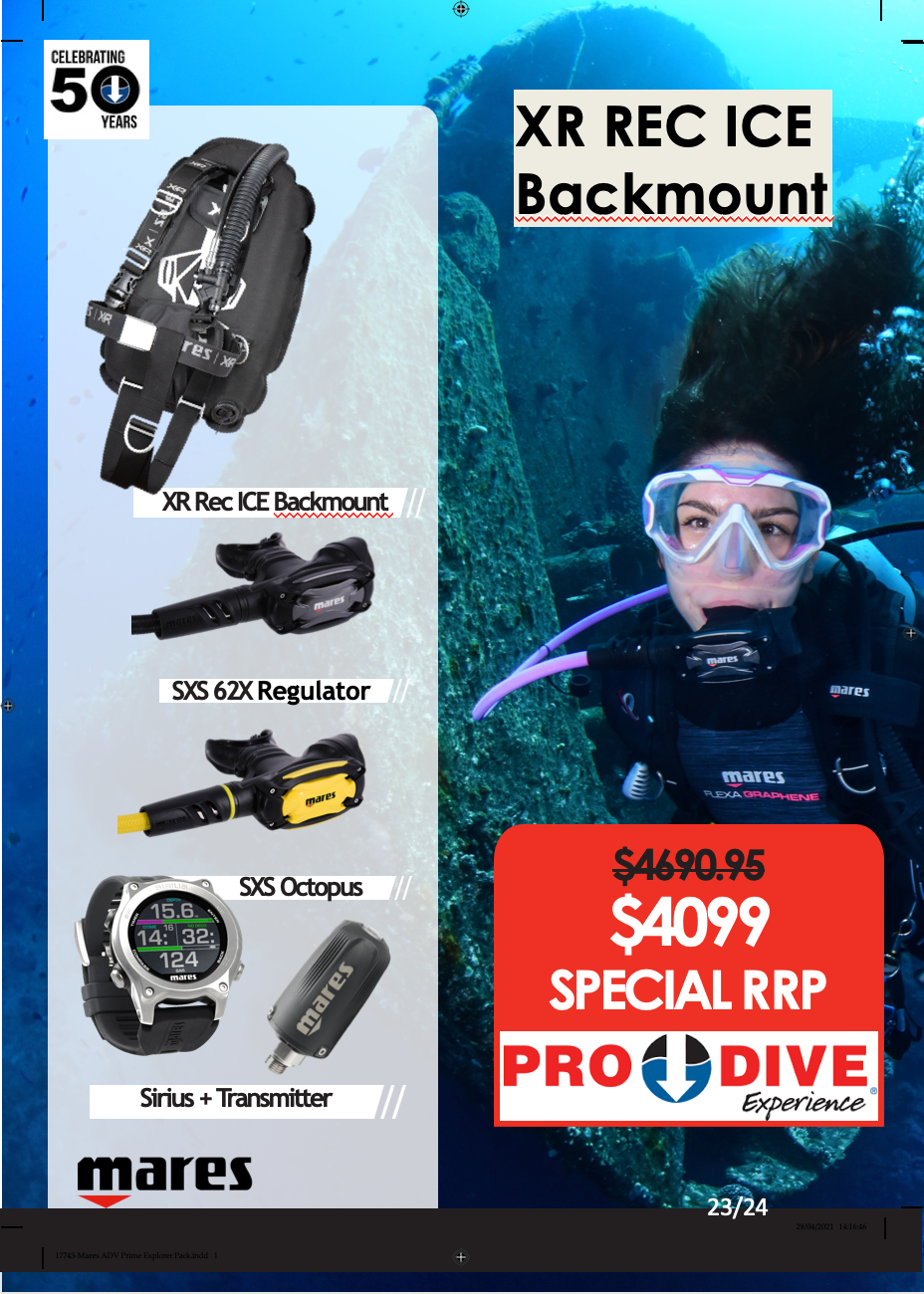 XR REC ICE Backmount Set