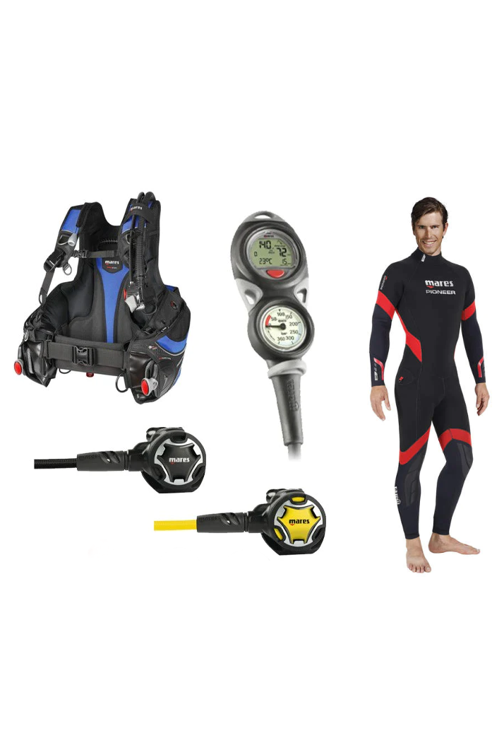 Mens Scuba Kit Hire