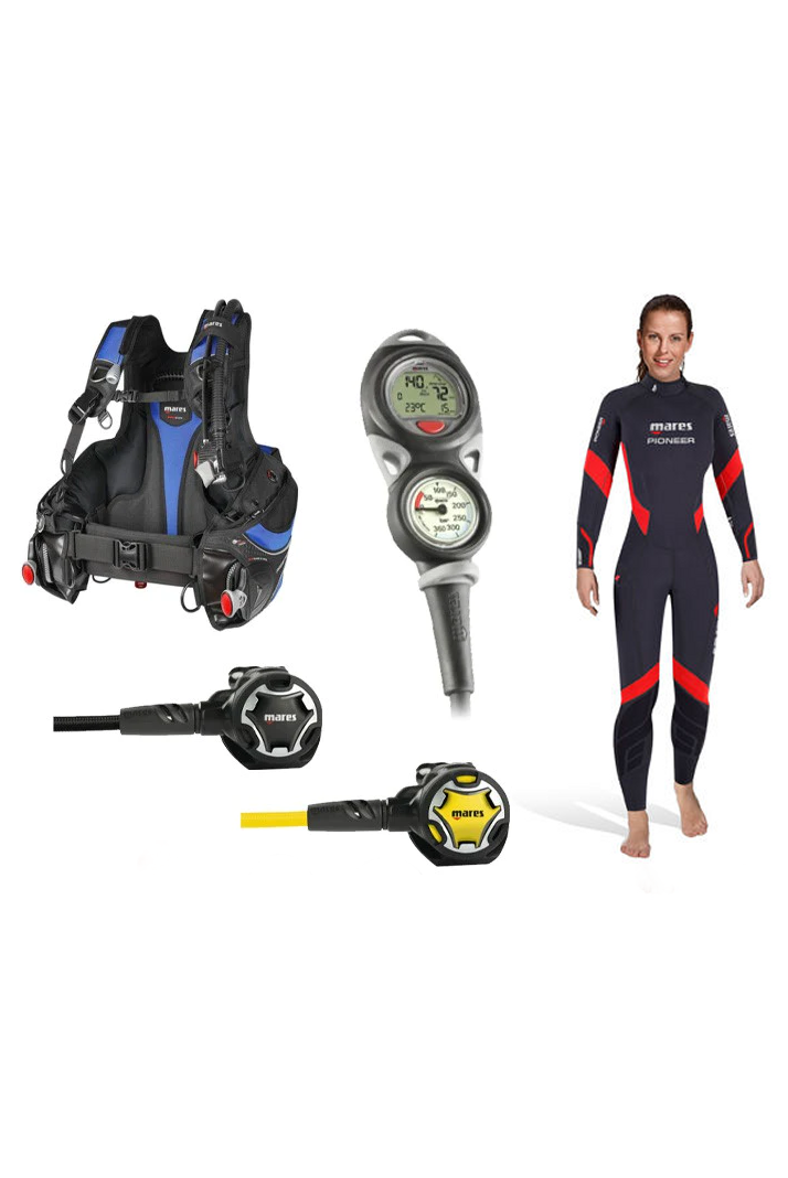 Ladies Scuba Kit Hire