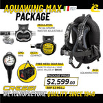 Cressi scuba package with equating max bc