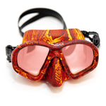 Huntmaster Red Camo Dive Mask