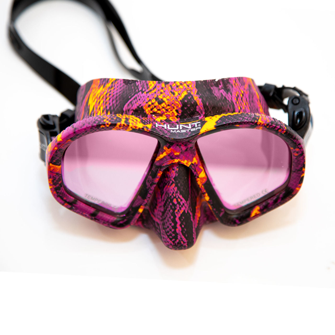 Huntmaster Pink Camo Dive Mask