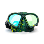 Huntmaster Green Camo Dive Mask
