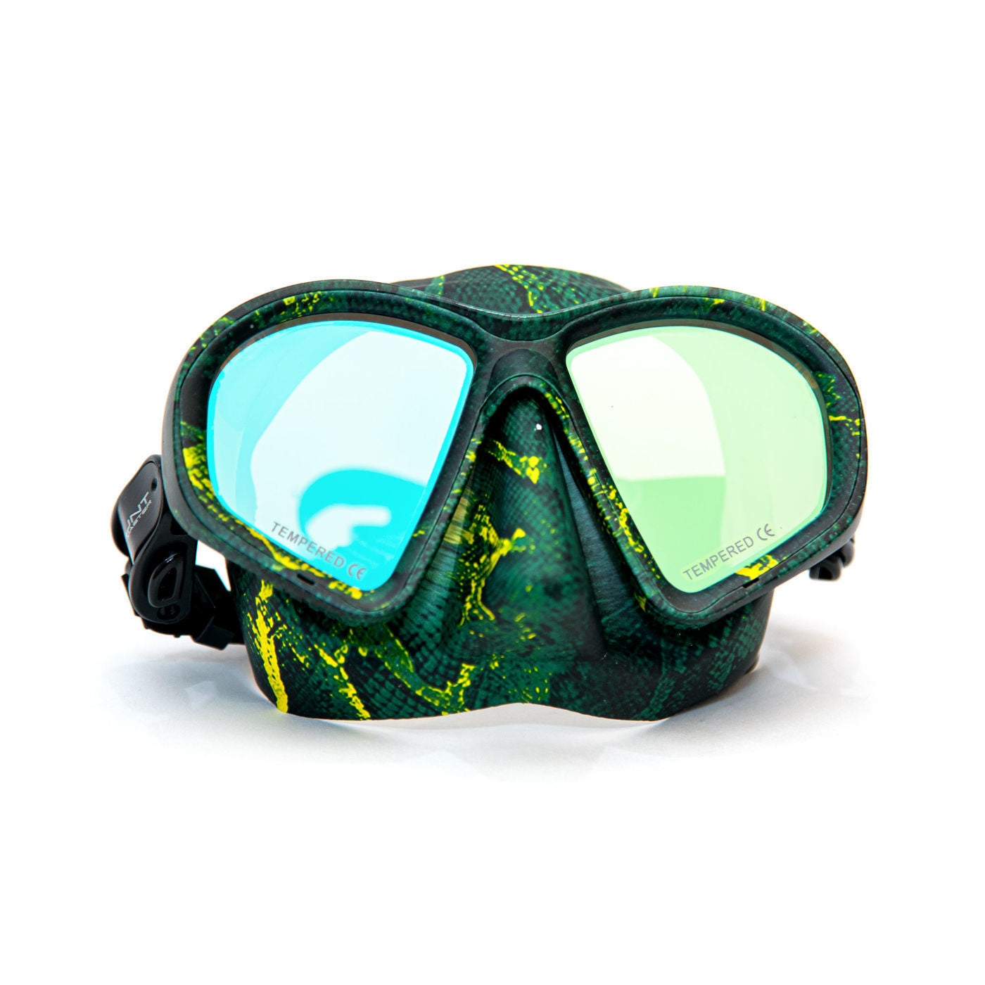 Huntmaster Green Camo Dive Mask