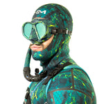 Huntmaster Green Camo Dive Mask