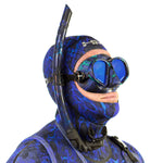 Huntmaster Blue Camo Dive Mask