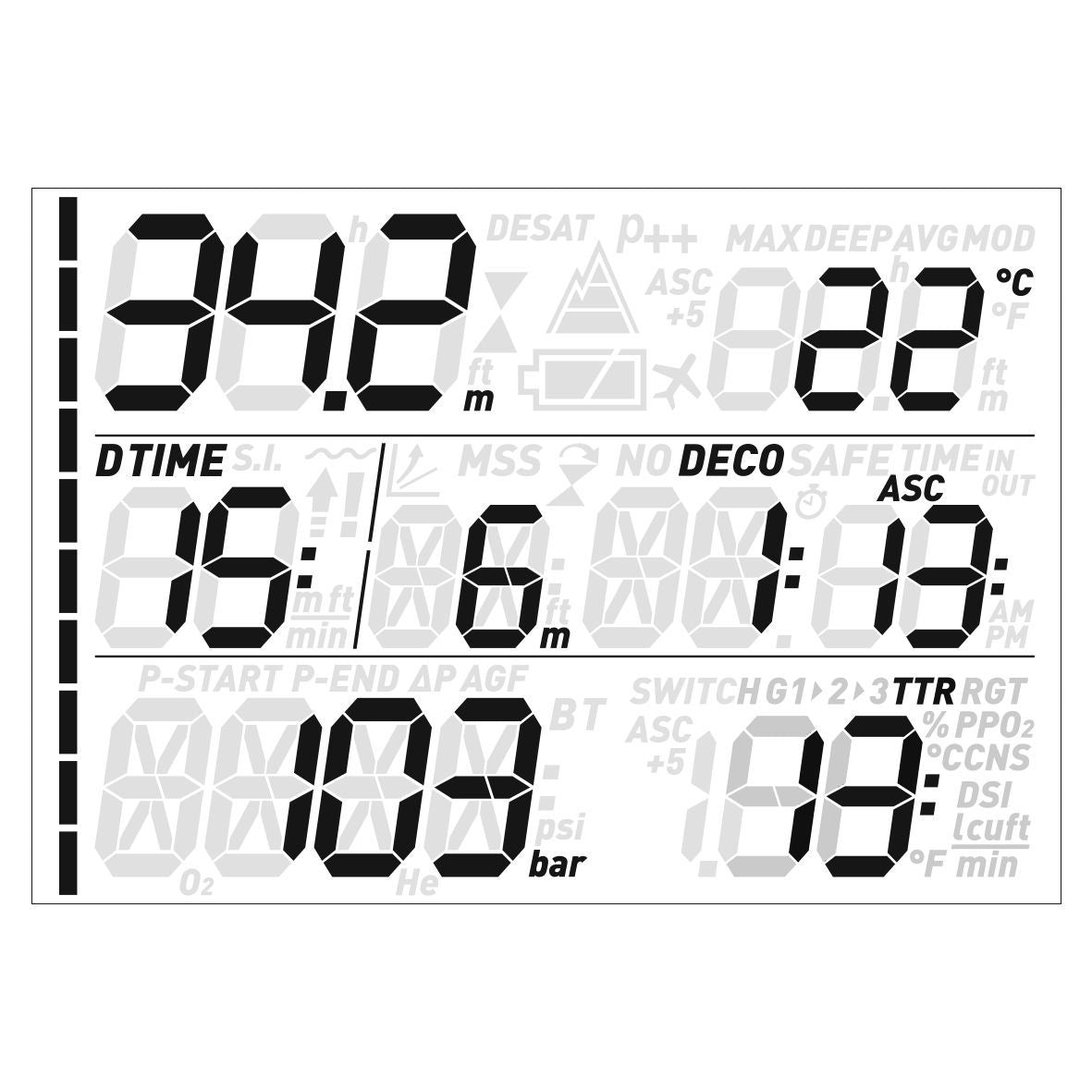 Quad Air Dive computor